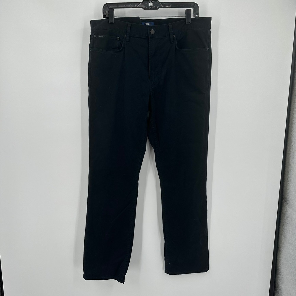 Polo Ralph Lauren Mens Preppy Straight Leg Pants Size 36x32 Ivy League Classic